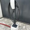 Tesla stoja antracit5 Stĺpik pre Tesla wallbox Antracit
