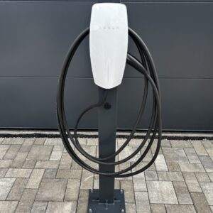 Tesla stoja antracit Stĺpik pre Tesla wallbox Antracit