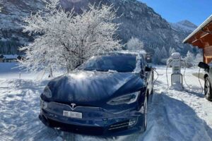 Zima a elektromobily