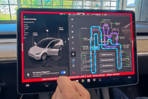 Tesla Y servis mode