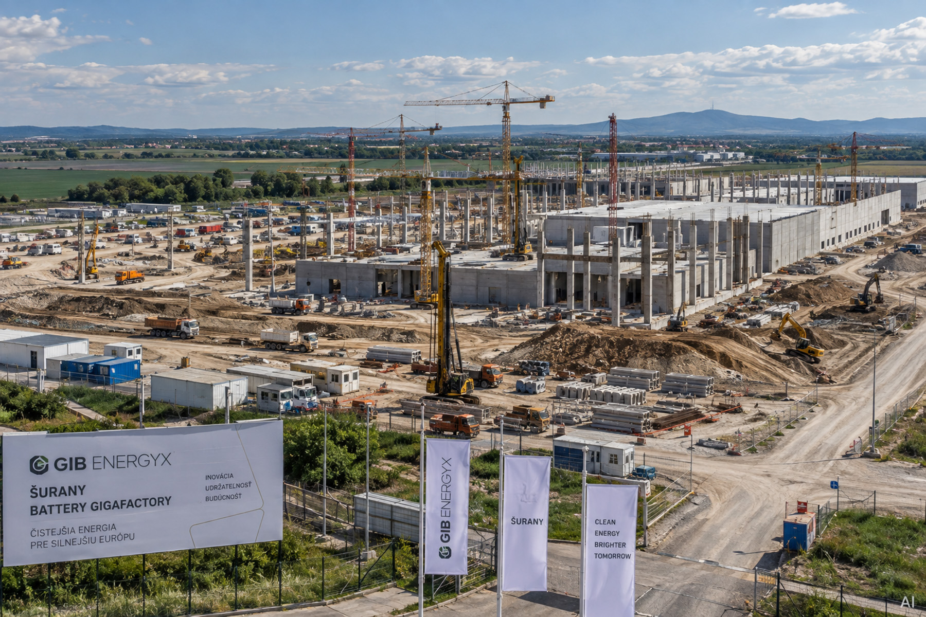 vizualizacia gigafactory